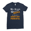 assistant principal Ladies Fitted T-Shirt