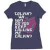 calvin Ladies Fitted T-Shirt