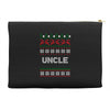 ugly christmas uncle Accessory Pouches