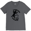 cat versus cucumber V-Neck Tee