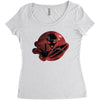 Alien Galaxy Women's Triblend Scoop T-shirt