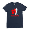 job well done batle royal gaming Ladies Fitted T-Shirt