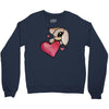 bunny rabbit love Crewneck Sweatshirt