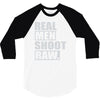 shoot raw 3/4 Sleeve Shirt