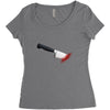 stabbed Women's Triblend Scoop T-shirt