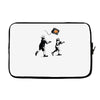 banksy kids play t.v. ball Laptop sleeve