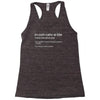 inconceivable funny Racerback Tank