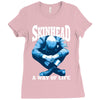 skinhead a way of life blue ideal birthday gift present. Ladies Fitted T-Shirt