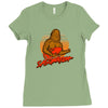 sasqwatch Ladies Fitted T-Shirt