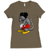 mickey rat Ladies Fitted T-Shirt