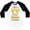 I'm Not a Superhero but I'm a Grandpa Who is Also an Engineer 3/4 Sleeve Shirt