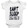can't sleep clowns show up Baby Onesie