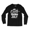 Queens Are Born In July Long Sleeve Shirts