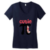 Cutie Pi Women's V-Neck T-Shirt