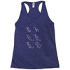 dino print girls Racerback Tank