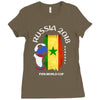 senegal national team youth 2018 fifa world cup Ladies Fitted T-Shirt