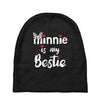 Minnie is my Bestie Baby Beanies