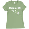 lynyrd skynard free bird ronnie van zant Ladies Fitted T-Shirt