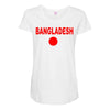 bangladesh international team national country Maternity Scoop Neck T-shirt
