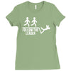 follow the leader Ladies Fitted T-Shirt