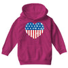 usa flag Youth Hoodie