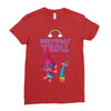 birthday troll Ladies Fitted T-Shirt