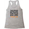 best dad ever fathers Racerback Tank