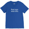 real men wear kilts V-Neck Tee