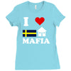 new swedish house mafia Ladies Fitted T-Shirt