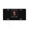pug christmas License Plate