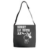 sorry i'm such an ass Adjustable Strap Totes