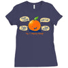 rhyming orange Ladies Fitted T-Shirt