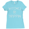 witches be trippn' Ladies Fitted T-Shirt