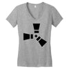 Rust Women's V-Neck T-Shirt