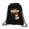 seduced by the dark side Drawstring Bags