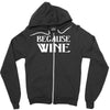 it's sort of the answer to everything Zipper Hoodie