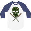 skull grass 3/4 Sleeve Shirt