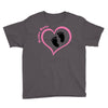 Baby Girl with Heart Any Name Customized Youth Tee