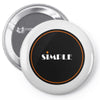 simple trend Pin-back button