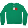 bat man mexican flag mexico logo Crewneck Sweatshirt