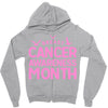 breast cancer awareness month Zipper Hoodie