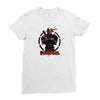deadwho i'm deathstroke Ladies Fitted T-Shirt