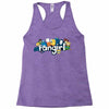 thunder and lightning Racerback Tank