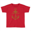 anchored faith Toddler T-shirt