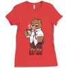 bearly awake Ladies Fitted T-Shirt