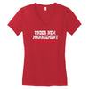 under new management, just married Women's V-Neck T-Shirt