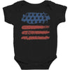 us flag Baby Bodysuit