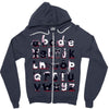 alphabeasts Zipper Hoodie