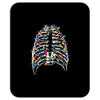 skeleton christmas tree Mousepad