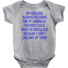 favorite child Baby Bodysuit